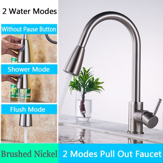 Kitchen Sink Mixer Faucet Sprayer