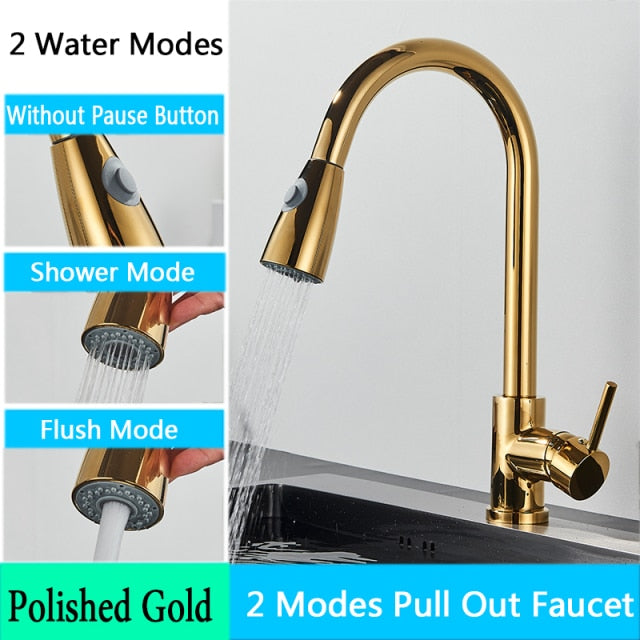 Kitchen Sink Mixer Faucet Sprayer