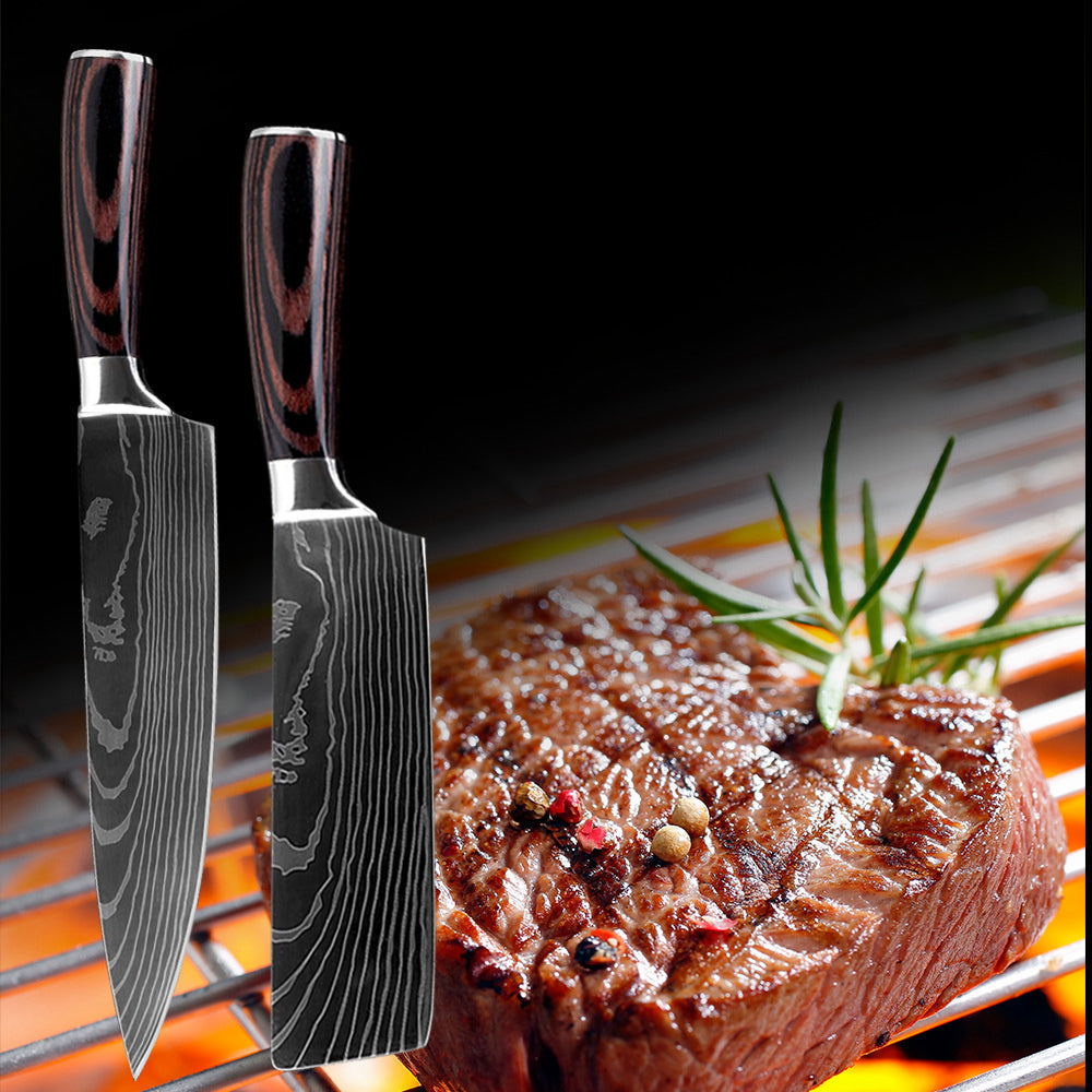 Kitchen Chef Knife 4-8PCS Set