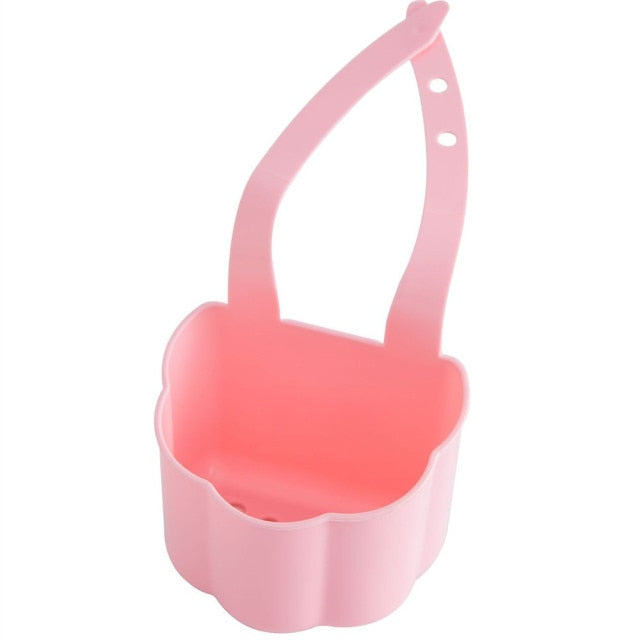 Useful Suction Cup Sink Shelf Soap Sponge