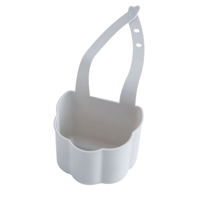 Useful Suction Cup Sink Shelf Soap Sponge